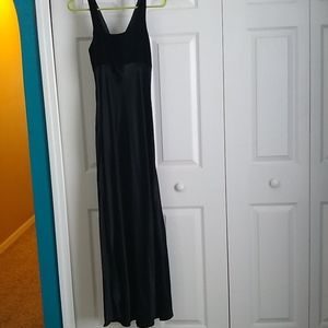Long black formal dress